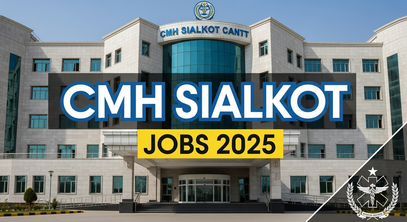 CMH Sialkot Jobs 2025
