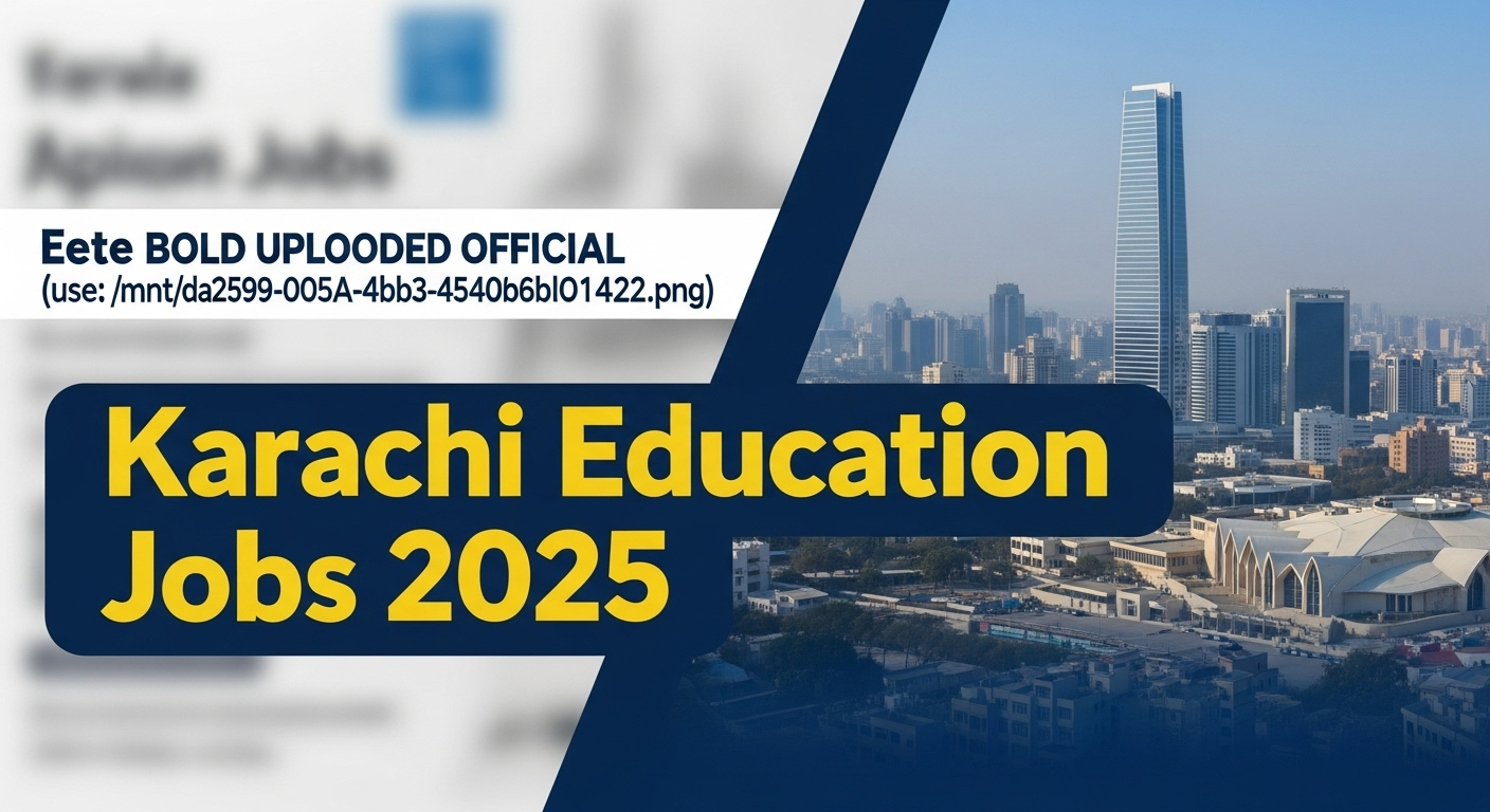 Directorate of College Education Karachi Jobs 2025