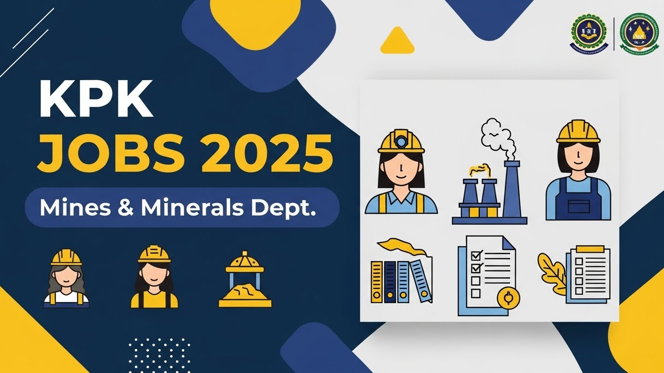Directorate General of Mines & Minerals KPK Jobs 2025