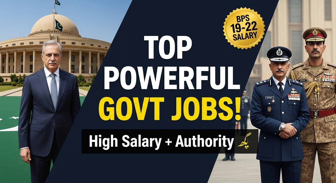 Which Government Job Is More Powerful in Pakistan? (2026 Guide)