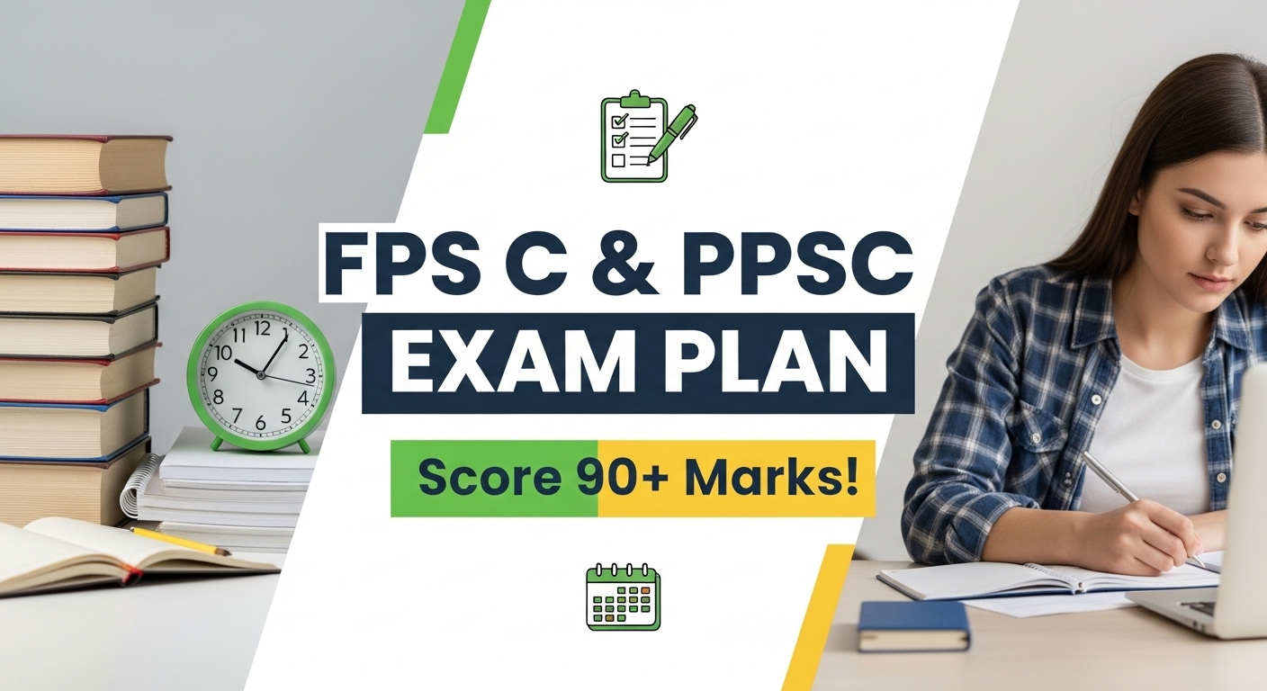 Study Plan for FPSC & PPSC Exams
