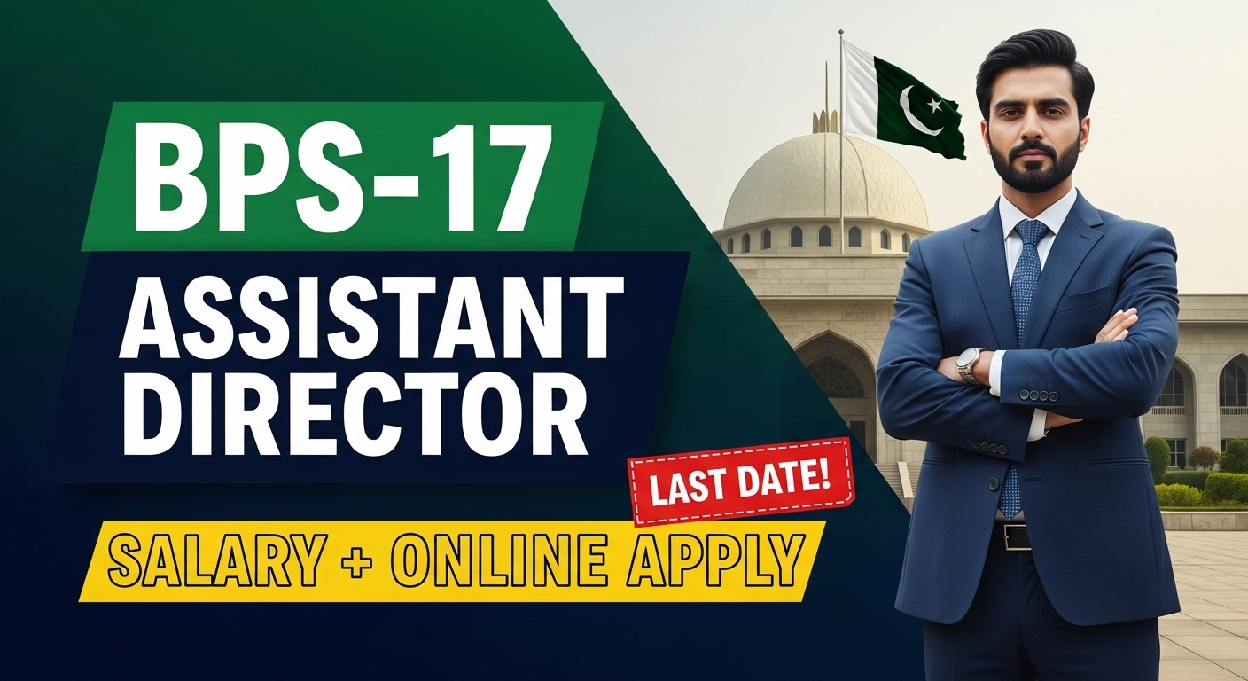 Assistant Director Government Jobs Pakistan BPS-17