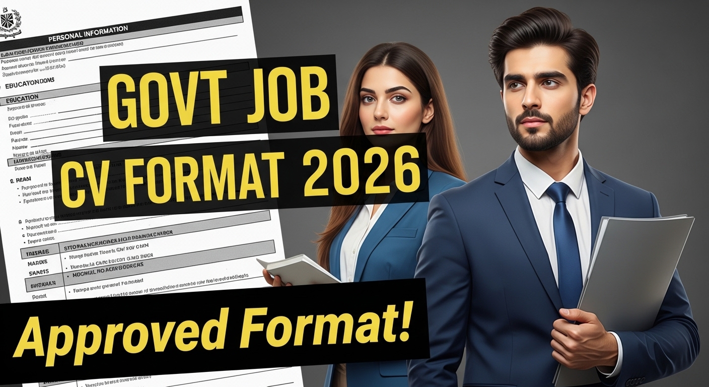 How to Write a CV for Government Jobs in Pakistan